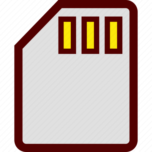 Card, data, micro, sd, storage icon - Download on Iconfinder