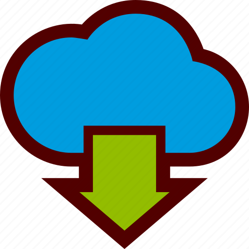 Cloud, down, download, server, storage icon - Download on Iconfinder