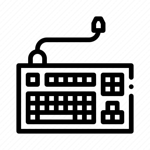 Keyboard, technology, computer, device, typing icon - Download on Iconfinder