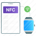 nfc, technology, nfc technology, near field communication technology, ai device, connected device, nfc watch