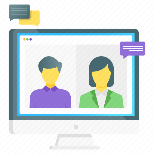 Telepresence, video telephony, telepresence video conference, mobile collaboration icon - Download on Iconfinder