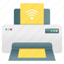wireless, printer, wireless printer, typesetter, printing machine, office printer, output device