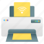 wireless, printer, wireless printer, typesetter, printing machine, office printer, output device 