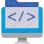 coding, language, programing, htm, icon 