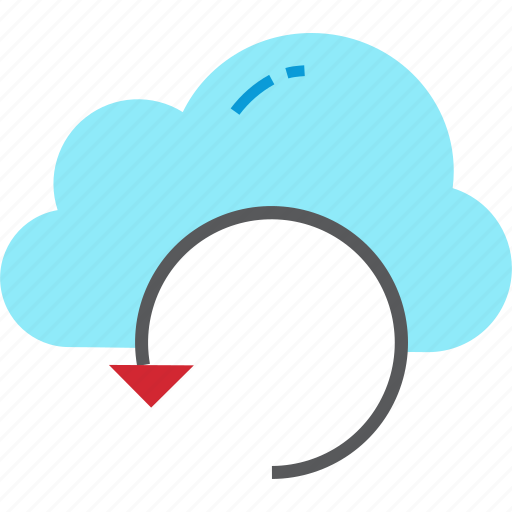 Cloud, system, hosting, backup, icon, technology, digital icon - Download on Iconfinder