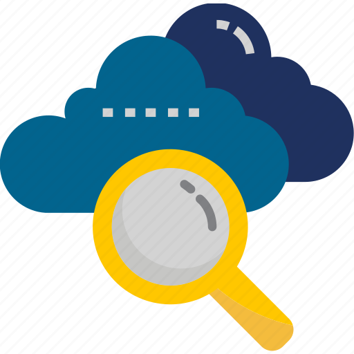 Cloud, find, glass, magnifier, magnifying, search icon - Download on Iconfinder