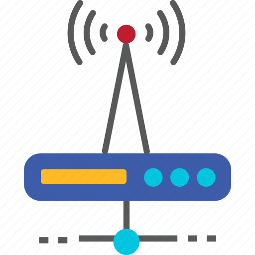 Router, wifi, internet, technology, connect, connecting icon - Download on Iconfinder