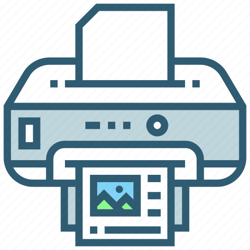 Document, fax, paper, print, printer, printing, printing machine icon - Download on Iconfinder