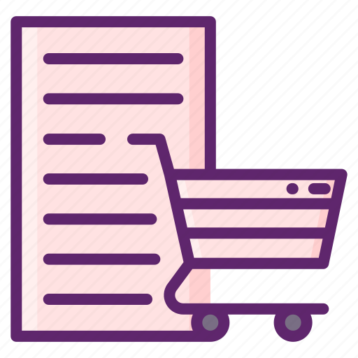 Shopping, list, shop, ecommerce icon - Download on Iconfinder