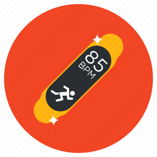 Fitness, band, wearable tech, activity tracker, health tracker, fitness band, fitness watch icon - Download on Iconfinder
