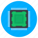 microchip, microprocessor, processor chip, integrated circuit, computer chip, memory chip