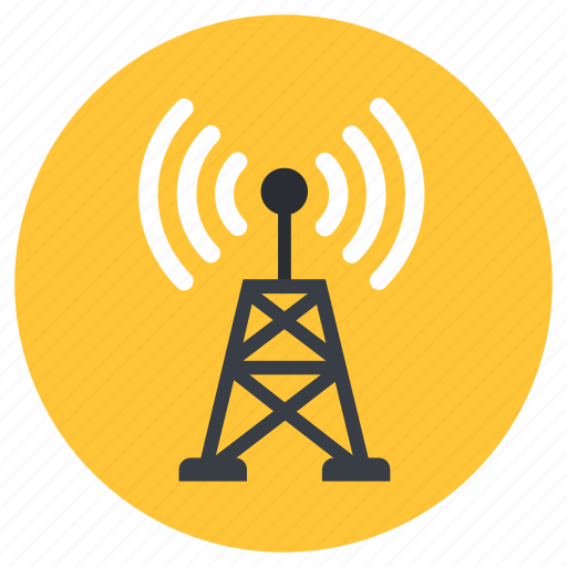 Signal, antenna, signal tower, signal antenna, communication tower, radio tower, electric tower icon - Download on Iconfinder