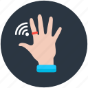 smart, ring, smart ring, wifi ring, technological ring, connected ring, wearable technology ring