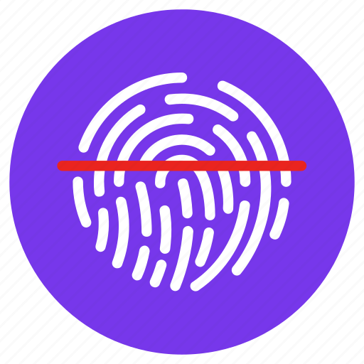 Thumb, scanning, thumb scanning, thumb verification, biometric attendance, authentication, biometric identification icon - Download on Iconfinder