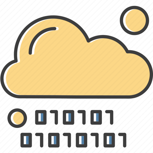 Cloud, code, coding, weather icon - Download on Iconfinder