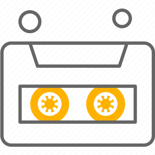 Music, cassete, tape, media, recorder icon - Download on Iconfinder