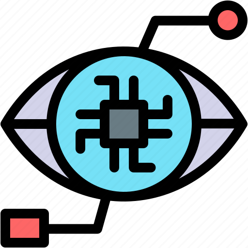 Bionic, eye, electronics, technology, future, robotics icon - Download on Iconfinder