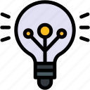 light, bulb, electronics, technology, innovation, ai