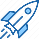 rocket, lunch, space, ship, technology