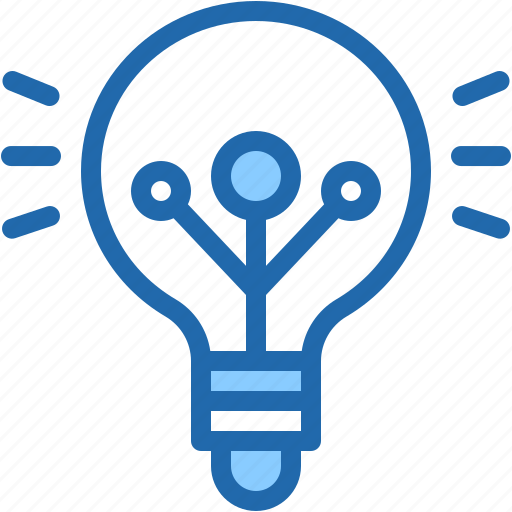 Light, bulb, electronics, technology, innovation, ai icon - Download on Iconfinder