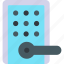 door, handle, electronics, security, keycard, technology 