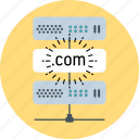 domain name, hosting, server