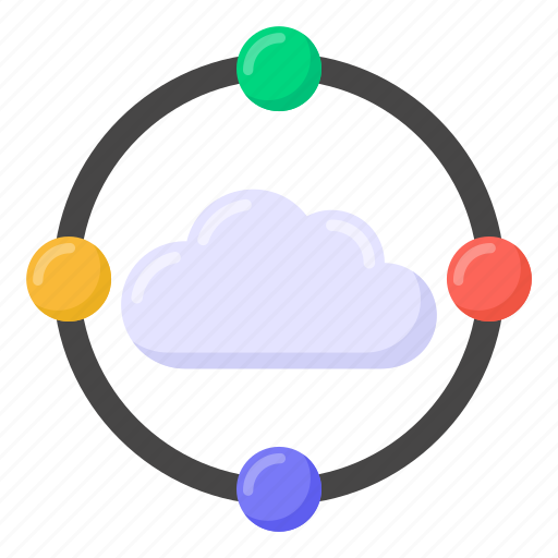 Storage network, cloud network, cloud connection, iot, internet of things icon - Download on Iconfinder