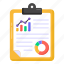 descriptive data, statistics report, analytics report, infographics document, data chart 