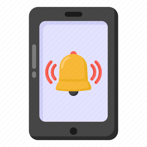 Mobile alarm, mobile reminder, mobile notification, phone reminder, phone notification icon - Download on Iconfinder