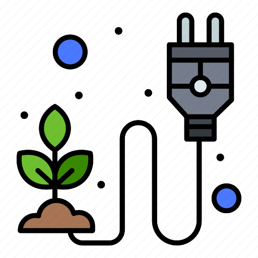 Ecological, electricity, energy, herb, plant icon - Download on Iconfinder