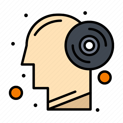 Brain, disc, productivity, thinking icon - Download on Iconfinder