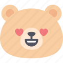 love, teddy, bear, emoji, emotion, expression, feeling 