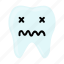 dental, dentist, emoji, hygiene, sick, teeth, tooth 