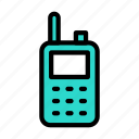 talkie, walkie, phone, communication, device