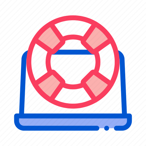 Calling, computer, information, lifebuoy, research, sale, telemarketing icon - Download on Iconfinder