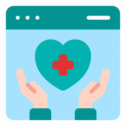 Medical, online, activity, health, website, browser, heart icon - Download on Iconfinder