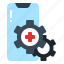 medical, service, smartphone, mobile, medicine, health, online 