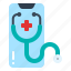 smartphone, mobile, stethoscope, medical, app, telemedicine 