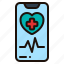 heart, rate, telemedicine, health, smartphone, medical, app, mobile, phone 