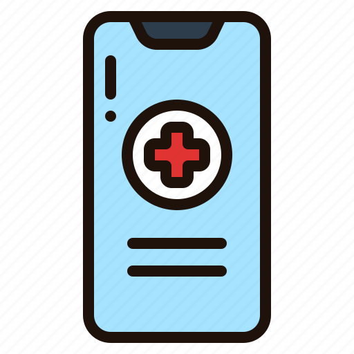 Medical, app, telemedicine, mobile, phone, smartphone, online icon - Download on Iconfinder