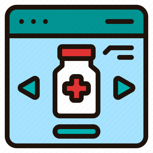 Online, pharmacy, drug, website, shopping, browser icon - Download on Iconfinder