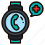 smartwatch, watch, telemedicine, phone, call, wellness, medical, app, health 