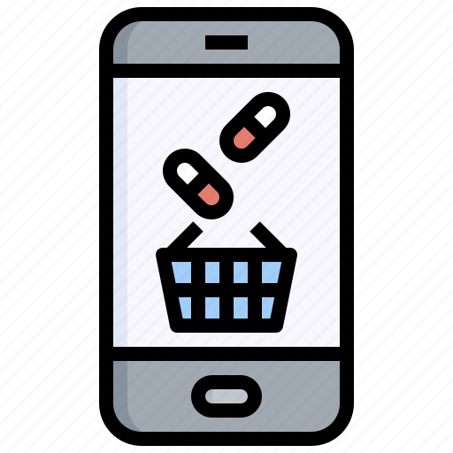Buy, online, pharmacy, store, dmartphone, drug icon - Download on Iconfinder