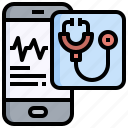 stethoscope, healthcare, medical, physician, smartphone