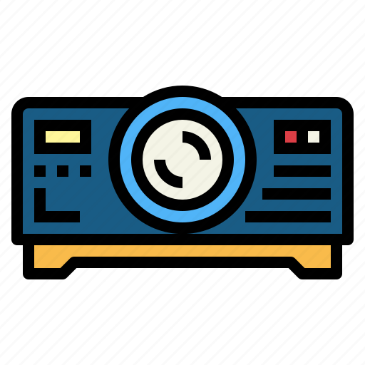 Electronics, image, projector, video icon - Download on Iconfinder