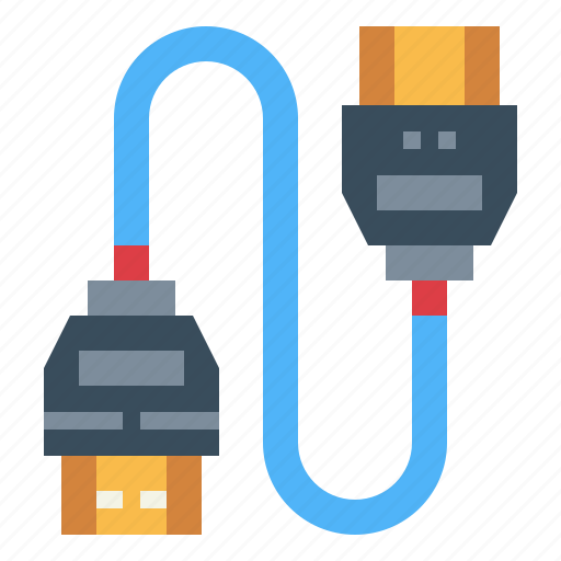 Cable, connection, device, hdmi, technology icon - Download on Iconfinder