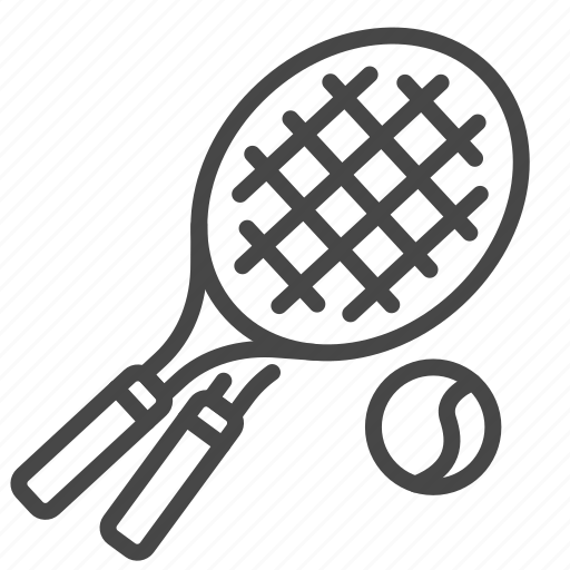 Ball, equipment, game, racket, sport, tennis icon - Download on Iconfinder