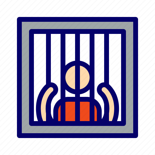 Crime, jail, law, police, prison, prisoner icon - Download on Iconfinder