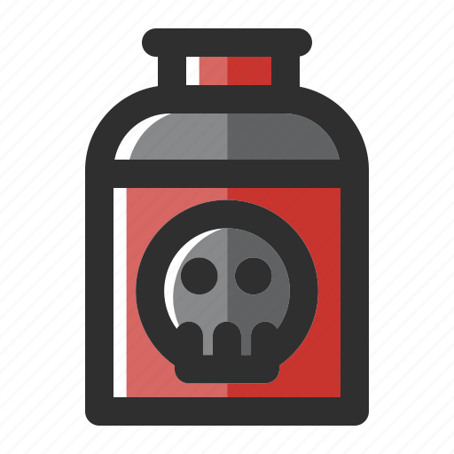 Bottle, danger, poison, terror, terrorism, terrorist, toxic icon - Download on Iconfinder