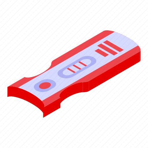 Blood, test, result, isometric icon - Download on Iconfinder